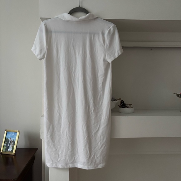 Aritzia Wilfred Free White Lounge Polo Dress - Picture 5 of 5